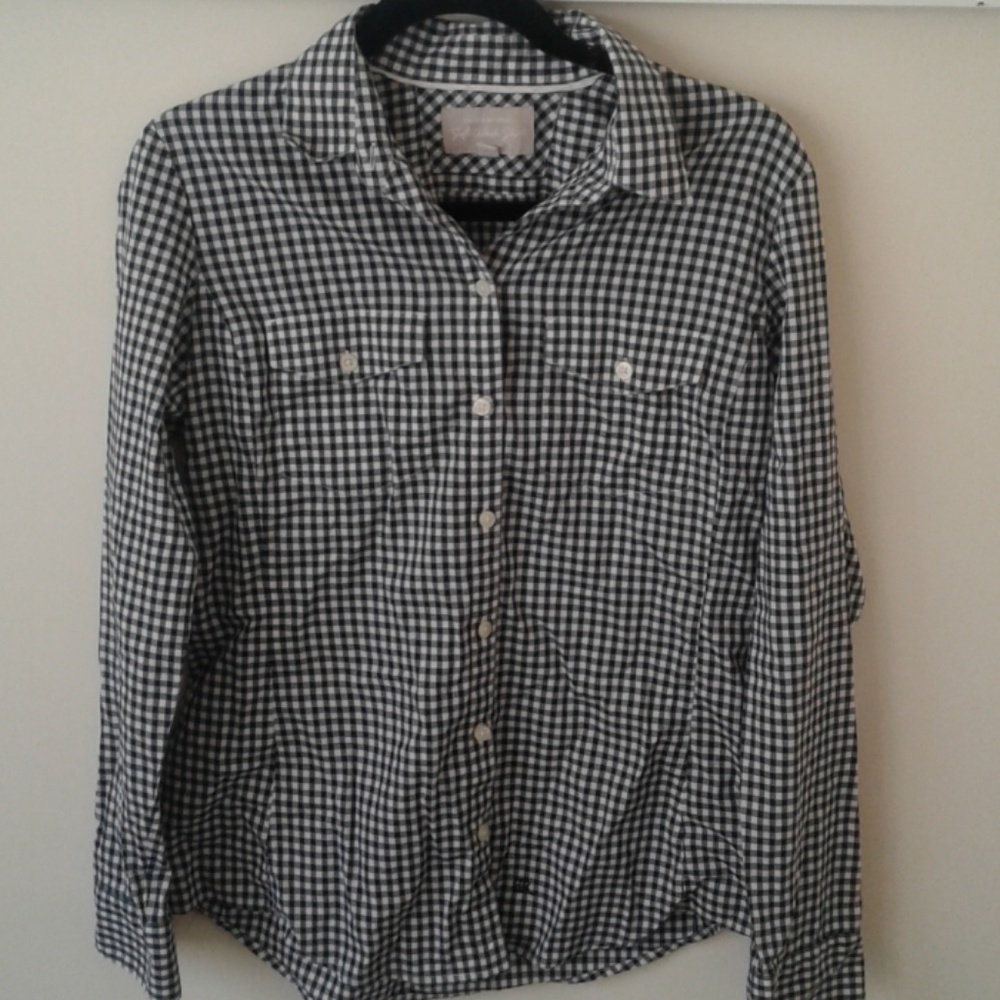 Banana Republic plaid shirt